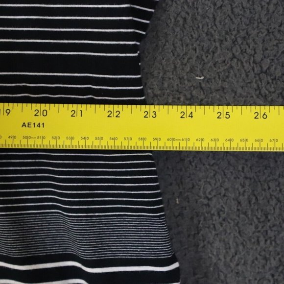 Vintage Polo By Ralph Lauren Golf Polo Shirt Mens 2XL Black/White Striped Pima - Picture 5 of 7